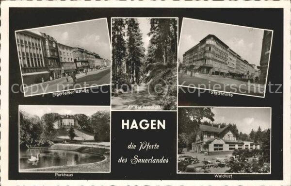 Hagen Westfalen Stadtmitte Elberfelder Straße Parkhaus