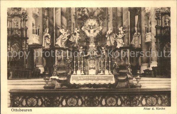 Ottobeuren Altar der Kirche