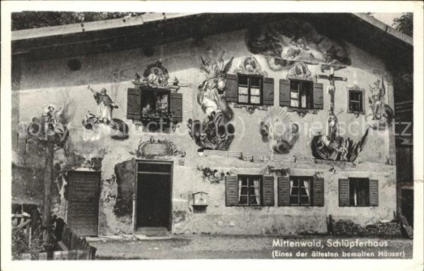 Mittenwald Bayern Schlüpferhaus