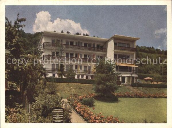 Bad Kissingen Sanatorium für naturgemässe Heilweise