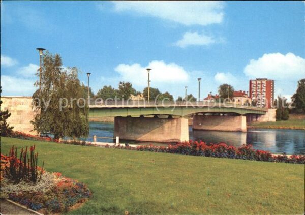 Ingolstadt Donau Donaubrücke