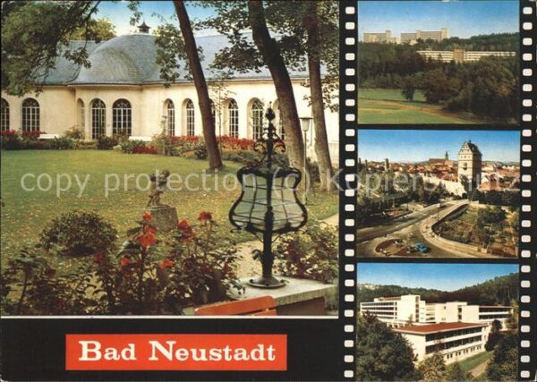 Bad Neustadt Kuranlagen Teilansichten