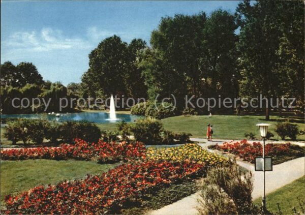 Bad Neustadt Schwanenteich Kurpark