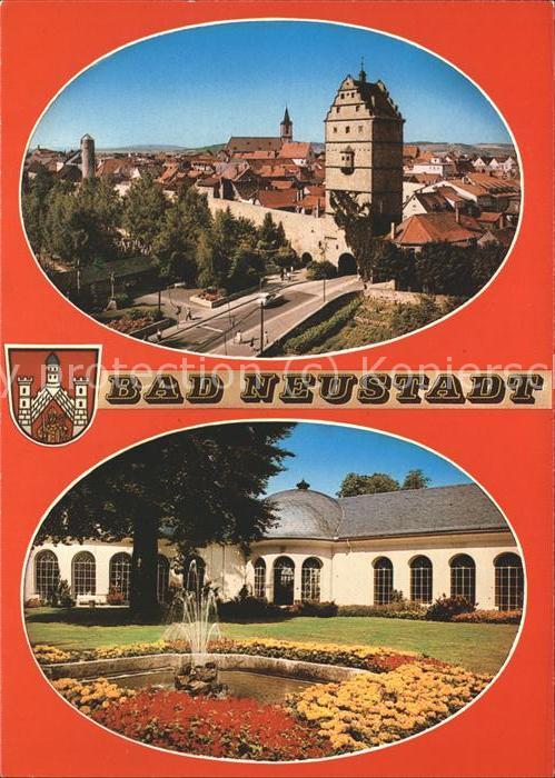 Bad Neustadt Stadtblick Kurgarten
