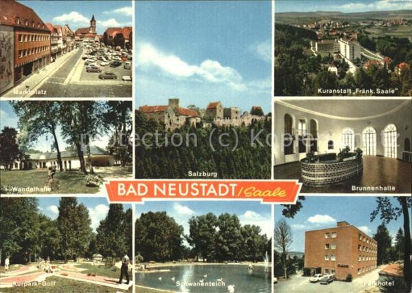 Bad Neustadt marktplatz Wandelhalle Salzburg Kuranst
