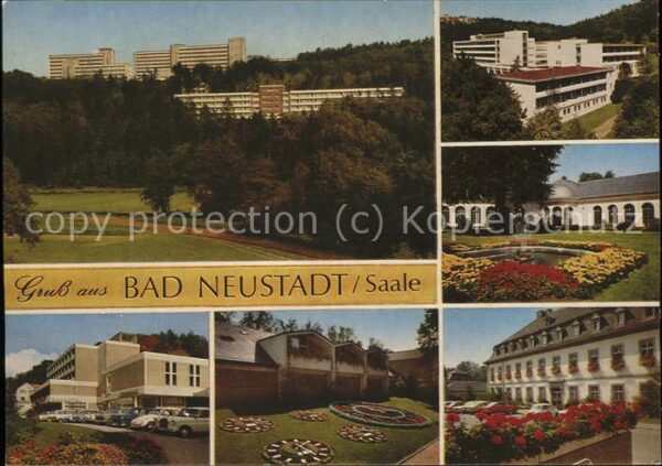 Bad Neustadt Kurhaus Fränk Saale Teilansichten