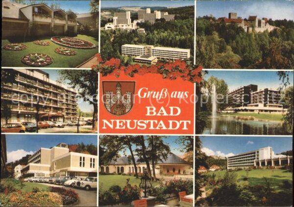 Bad Neustadt Franken Sanatorium Teilansichten Salzbu