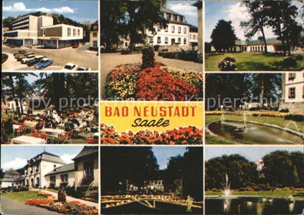 Bad Neustadt Kuranlagen Teilansichten