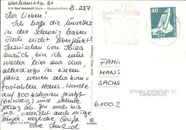 Bad Neustadt Kurpark Klinik – Bild 2