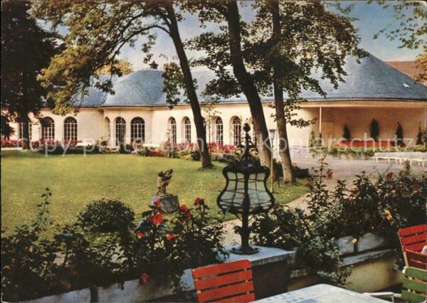 Bad Neustadt Kurpark mit Wandelhalle