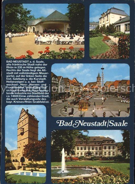 Bad Neustadt Kurpark Marktplatz Hohntor