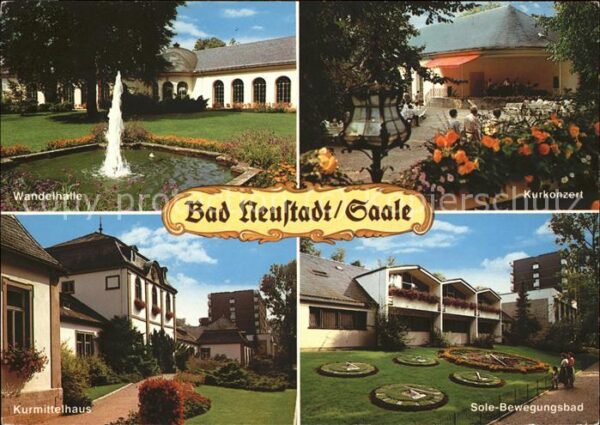 Bad Neustadt Wandelhalle Kurkonzert Kurmittelhaus So