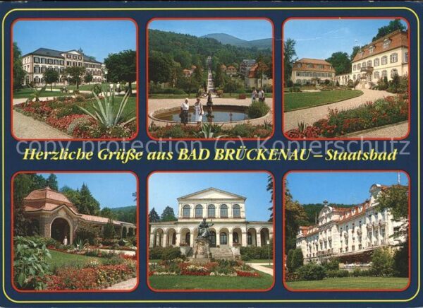 Bad Brueckenau Staatsbad Fürstenhof Wandelhalle Kuranl