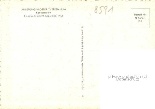 Konnersreuth Anbetungskloster Theresianum – Bild 2