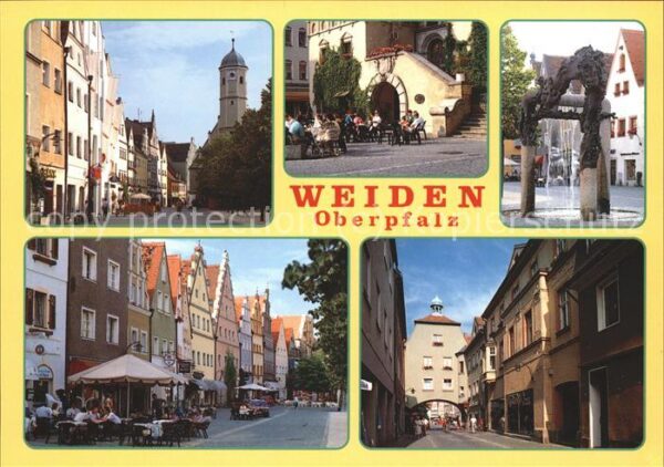 Weiden Oberpfalz Fussgängerzone