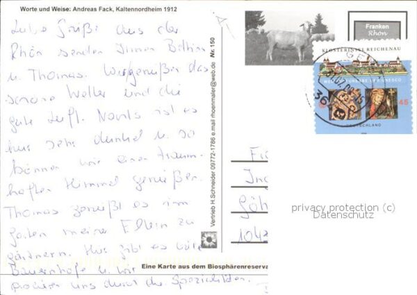 Rhoen Region Wasserkuppe Milseburg Kreuzberg Schwarz – Bild 2