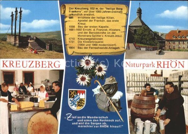 Kreuzberg Rhoen Golgatha Kloster Mönche