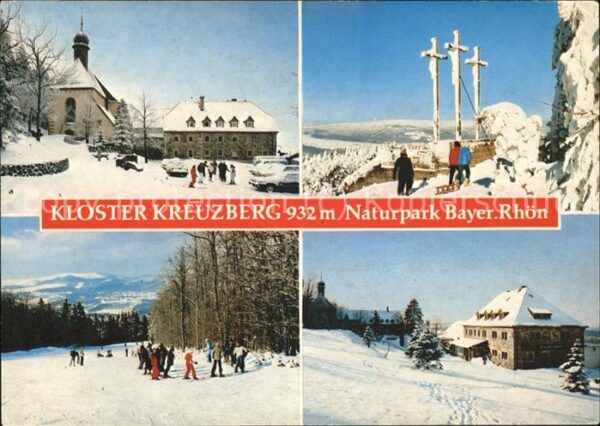Kreuzberg Rhoen Kloster Golgatha Teilansicht