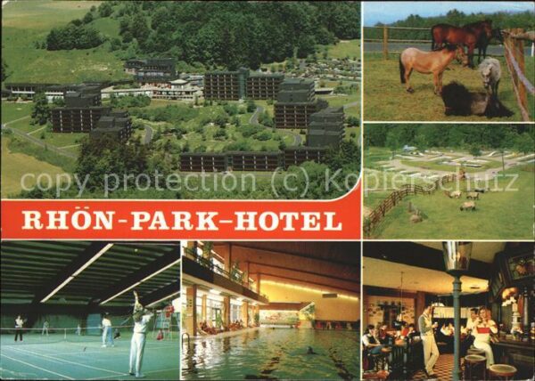 Hausen Rhoen Rhön Park Hotel Pferdekoppel Tennishall
