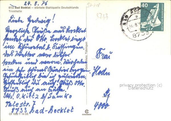 Bad Bocklet Trinkhalle – Bild 2