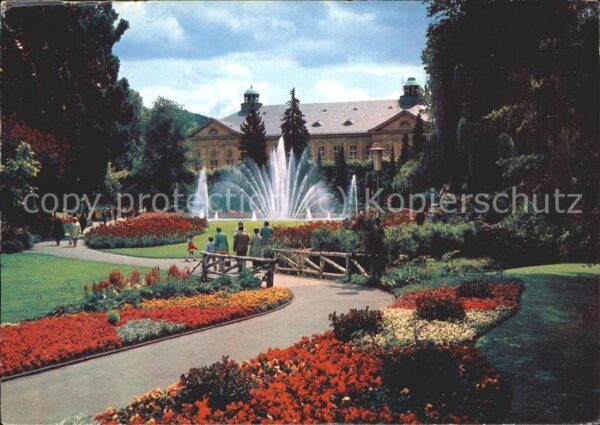 Bad Kissingen Rosengarten Wasserspiele