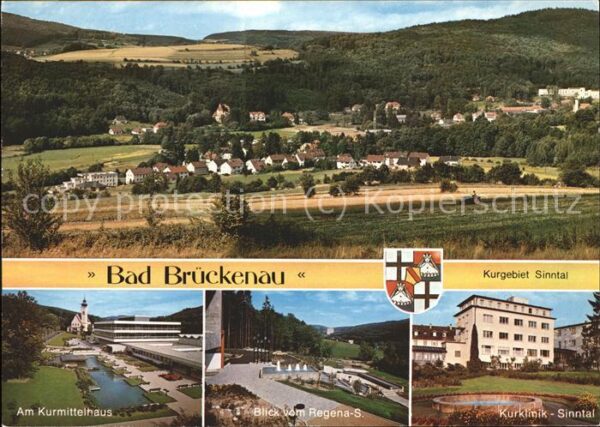Bad Brueckenau Kurgebiet Kurmittelhaus Kurklinik