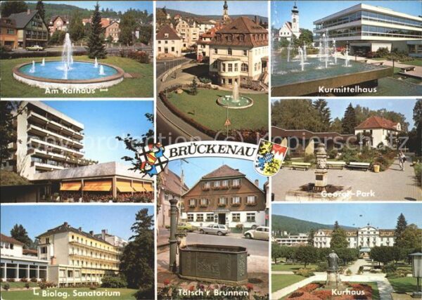 Bad Brueckenau Rathaus Kurmittelhaus Georgi Park Biolo