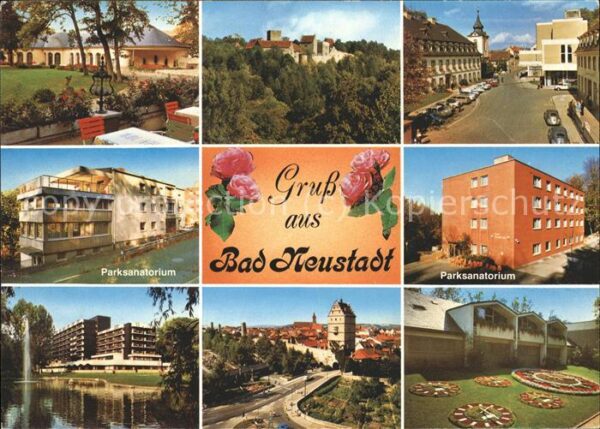 Bad Neustadt Parksanatorium Teilansichten