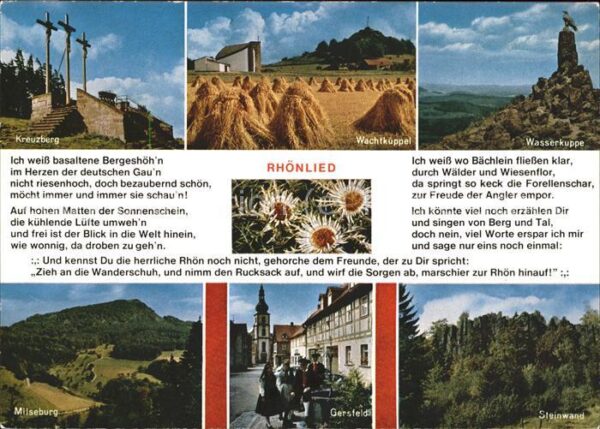 Kreuzberg Rhoen Kloster mit Wachtküppel Wasserkuppe Mil