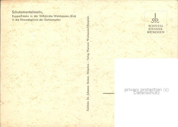 Waldsassen Kuppelfresko in der Stiftskirche – Bild 2