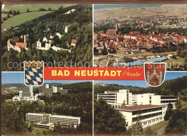 Bad Neustadt Panorama Salzburg Rhönklinikum Fliegera