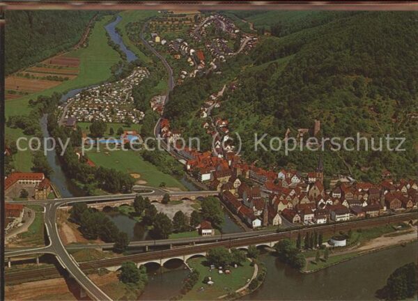 Gemuenden Main Saalemündung Campingplatz Freischwimmba
