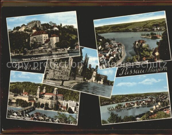Passau Veste Ober und Niederhaus Dreiflüsse Mü