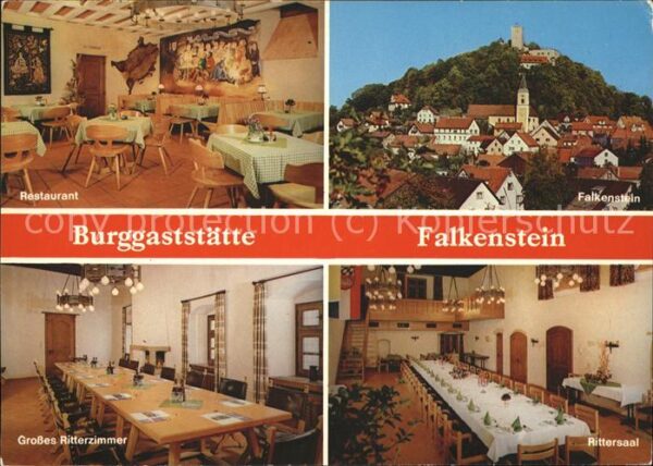 Falkenstein Oberpfalz Burg-Gaststätte-Pension Falkenstein Rit