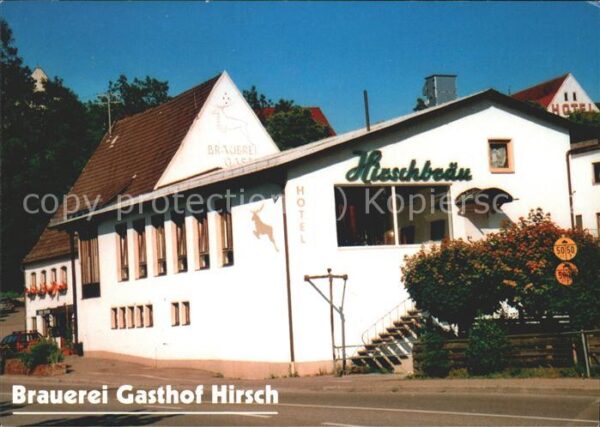 Leipheim Brauerei Gasthof Hirsch