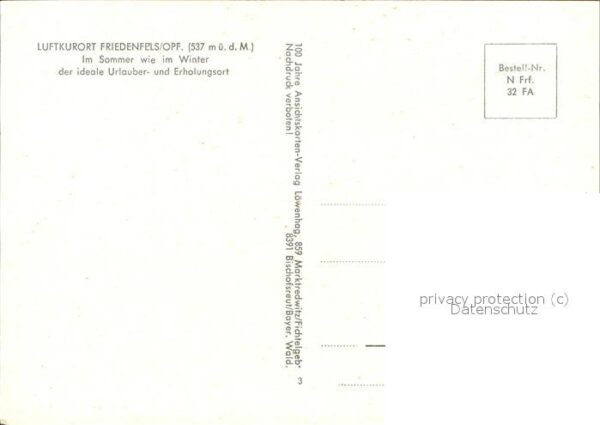 Friedenfels Ortsansicht – Bild 2