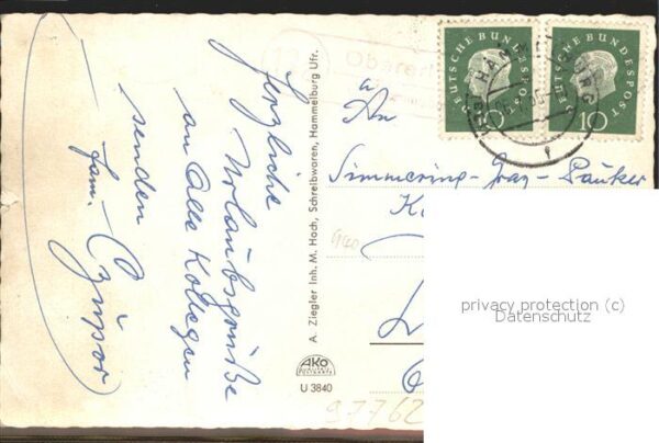 Hammelburg Total mit Saale Rathaus – Bild 2