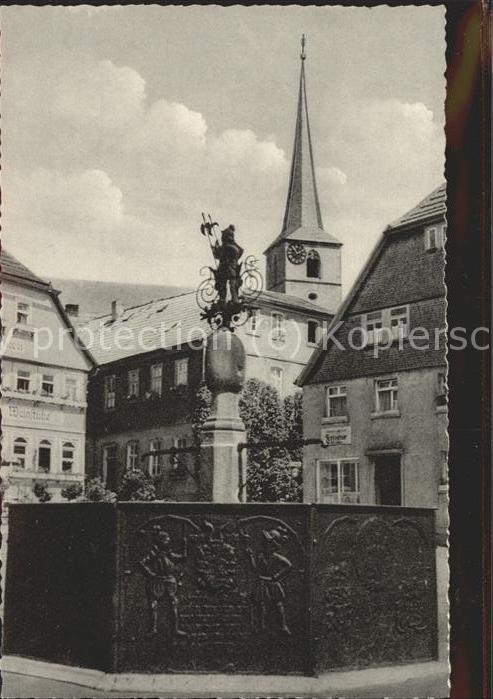 Bischofsheim Rhoen Alter Marktbrunnen