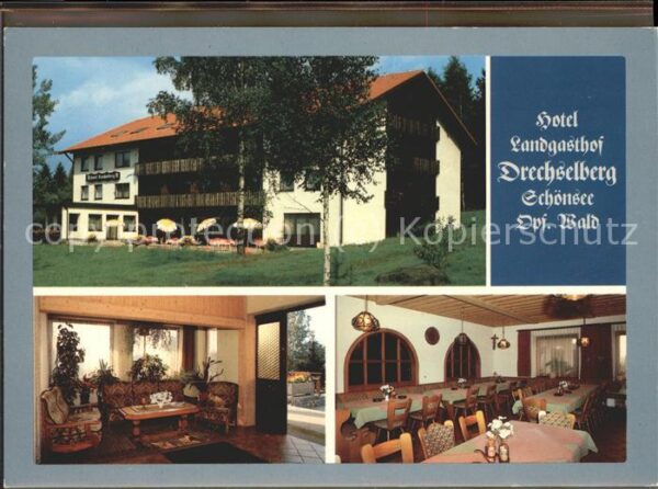 Schoensee Hotel Landgasthof Drechselberg Gasträum