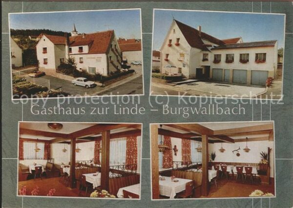 Burgwallbach Gasthaus zur Linde Gasträume