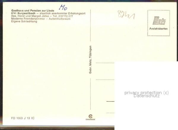 Burgwallbach Gasthaus zur Linde Gasträume – Bild 2