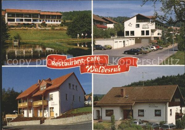 Burgwallbach Restaurant Cafe Waldesruh Teilansichten