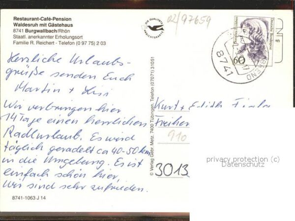 Burgwallbach Restaurant Cafe Waldesruh Gasträume Ter – Bild 2