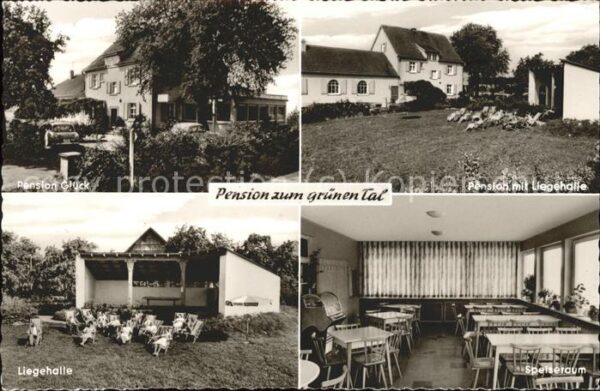 Wartmannsroth Pension Glück Liegehalle Speiseraum