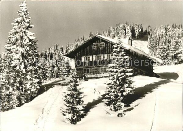 Fischen Allgaeu Berggasthaus Wannenkopfhütte