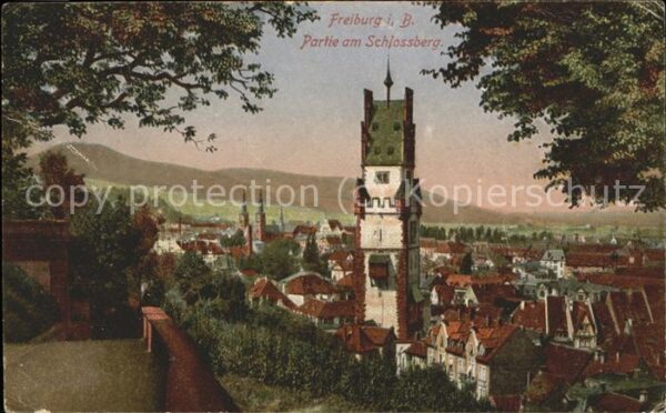 Freiburg Breisgau Schlossberg