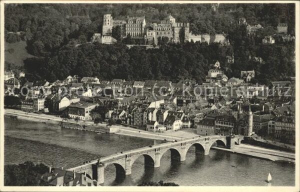 Heidelberg Neckar Brücke Burg