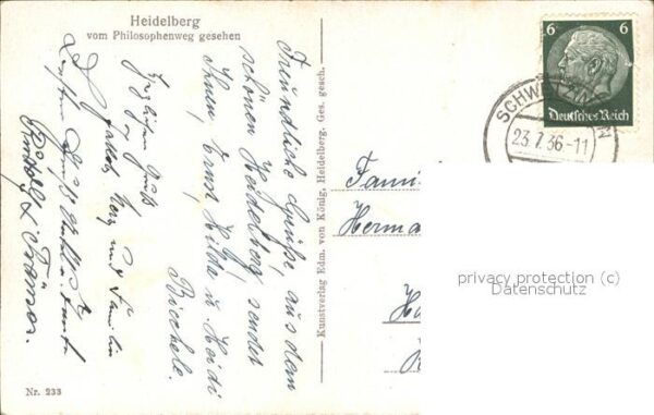 Heidelberg Neckar Brücke Burg – Bild 2