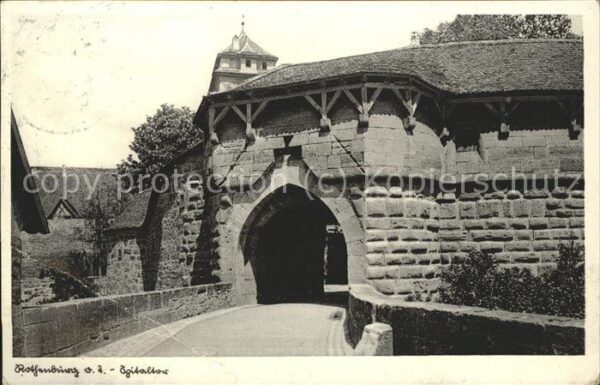 Rothenburg Tauber Spitaltor
