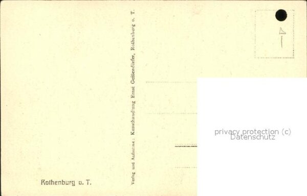 Rothenburg Tauber Herrenreiterhaus – Bild 2